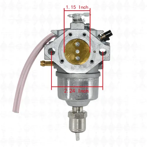 Vista 4 de Carburador AM122605 apto para John Deere AM109291 AM117383 compatible con GT262 GT275 LX173 LX178 LX186 LX188 180 185 240 265 320 335 345 Tracto