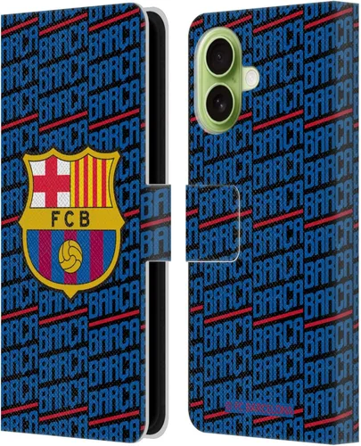 Vista 53 de Head Case Designs Funda de piel con licencia oficial del FC Barcelona Barca Crest Patterns, tipo cartera, compatible con Apple iPhone 11