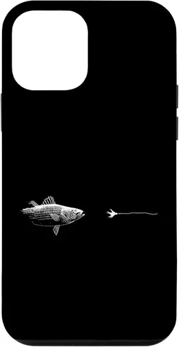 Vista 16 de Graphic Fly Fishing Hook Line - Fish Striped Bass Case for iPhone 16
