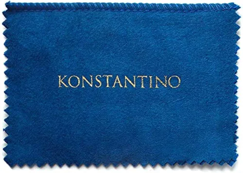 Vista 2 de Konstantino - Anillo de plata de ley 925 para mujer con perla y oro de 18 quilates