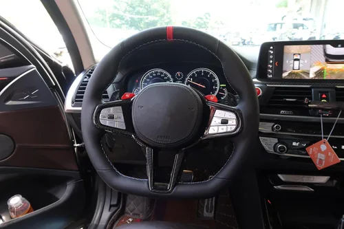 Vista 7 de Cubierta magnética de palanca de cambios para volante para BMW M2 M3 M4 G87 G20 G30 G80 G82 G01 G05 G07 F15 F80 F82 F87 F30 Z4 G29 F30 G22 X3 X5 X6