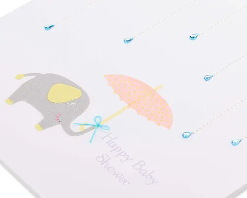 Vista 5 de Papyrus Tarjeta de baby shower (abundancia de buenos deseos)
