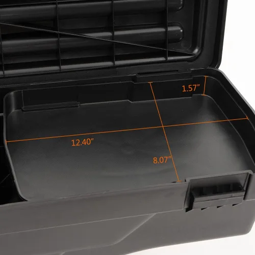 Vista 3 de CHEDA Caja de almacenamiento para caja de camión, compatible con Toyota Tundra 2007, 2008, 2009, 2010, 2011, 2012, 2013, 2014, 2015, 2016, 2017