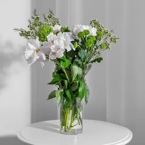 Vista 3 de Juego de 3 jarrones cilíndricos de vidrio para centros de mesa, florero transparente de 6 pulgadas de alto para decoración del hogar, portavelas