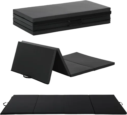 Vista 19 de Tapete de yoga grueso de 2 pulgadas para gimnasio en casa, ejercicio, gimnasia, volteras, pilates, equipo de danza, tapete de juego de espuma
