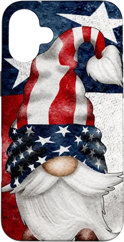 Vista 23 de 4th of July Independence Day Gnome for Women Memorial Day Case for iPhone 17