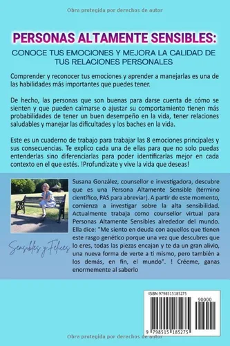 Vista 2 de Personas altamente sensibles Conoce tus emociones y mejora la calidad de tus relaciones personales. (Cuaderno de ejercicios. 109 preguntas)