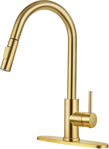 Vista 9 de SOKA Grifos táctiles de fregadero de cocina Bronce frotado con aceite