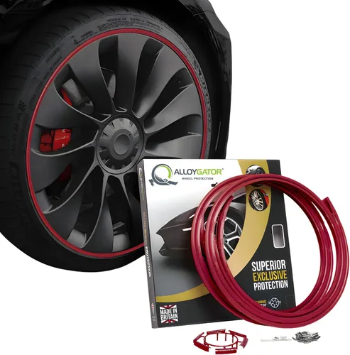 Vista 15 de AlloyGator Protector de Llanta Dorado para Ruedas de Automóvil (Se Adapta a Ruedas de 12-24" de Diámetro) - Paquete de 4 Protectores de Rueda