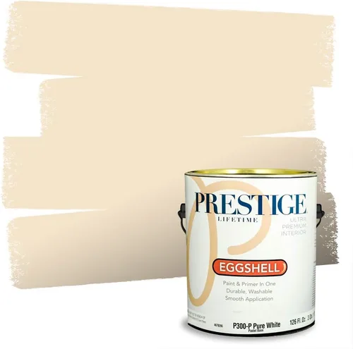 Vista 206 de PRESTIGE Pintura exterior e imprimación en uno, bronceado Aberdeen, plano, 1 galón