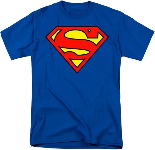 Vista 3 de Popfunk Classic Superman Classic Shield Logo T Shirt