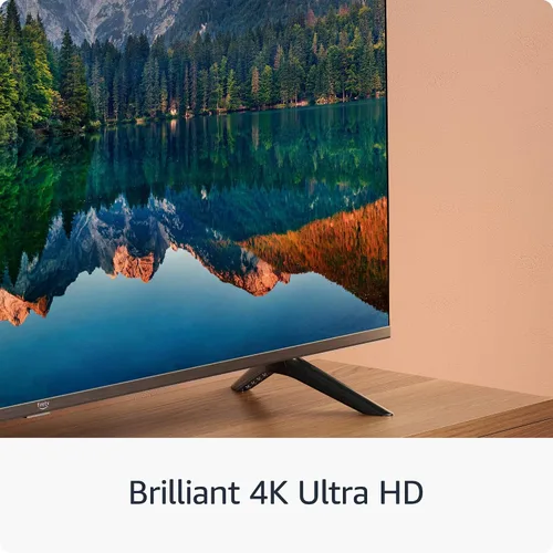 Vista 3 de Televisión inteligente Amazon Fire TV 4-Series 4K UHD de 43", TV en vivo sin cableado, modelo de 2024