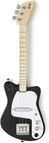 Vista 2 de Loog - Guitarra eléctrica mini para niños principiantes, con amplificador incorporado, a partir de 3 años, aplicación de aprendizaje y lecciones