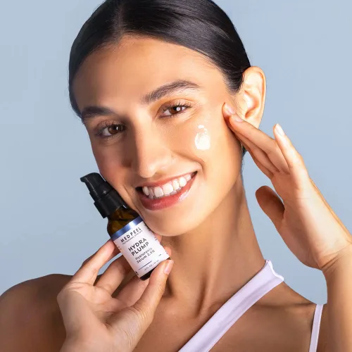 Vista 8 de MedPeel Hydra-Plump - Suero de ácido hialurónico 2.5%, suero facial ligero, hidratación profunda para la piel seca envejecida y brillo saludable