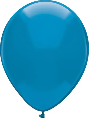 Vista 11 de Globos de látex de color estándar fabricados en los Estados Unidos, 10 unidades, verde neón