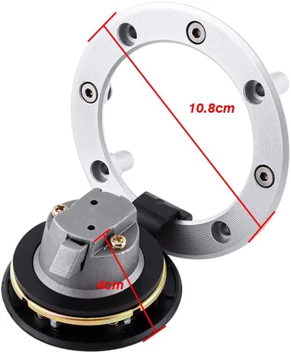 Vista 3 de Cubierta de combustible de gas de aluminio con 2 llaves para Suzuki -R600, R750, R1000, GSXR1300, TL1000S, TL1000R, Katana, SV650 / SV650S