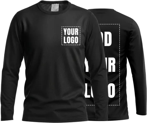 Vista 16 de La alta visibilidad reflexiva de las camisetas de la seguridad del logotipo de encargo Hola Vis de Verde neón - Estilo 8