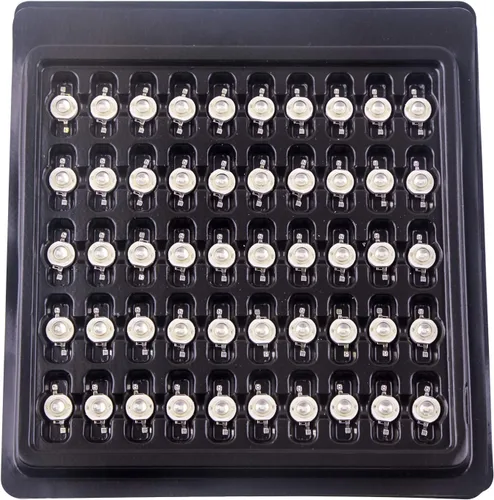 Vista 4 de Paquete de 20 cuentas LED azules de 1 W, bombilla de lámpara de chip LED para luces de escenario LED
