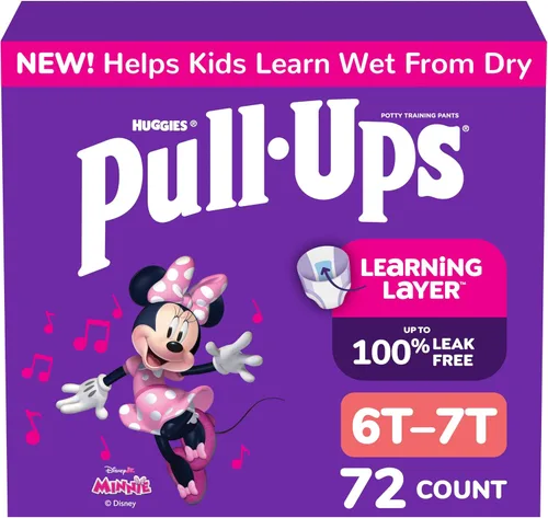 Vista 21 de Pull-Ups Pantalones de entrenamiento para ir al baño para niñas, Talla 2T-3T Ropa interior de entrenamiento (16-34 libras), 23