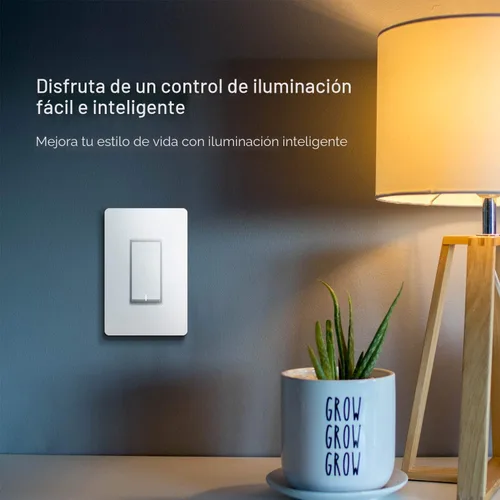 Vista 7 de TREATLIFE Paquete de 4 interruptores inteligentes de 3 vías, interruptor de luz inteligente WiFi de 2.4 GHz, funciona con Alexa, Google Home
