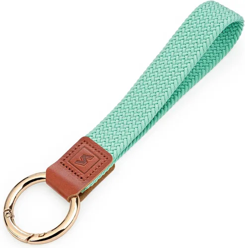 Vista 7 de Cordón de pulsera, soporte elástico para llavero, diseño elástico original anticaída R001c Cereza