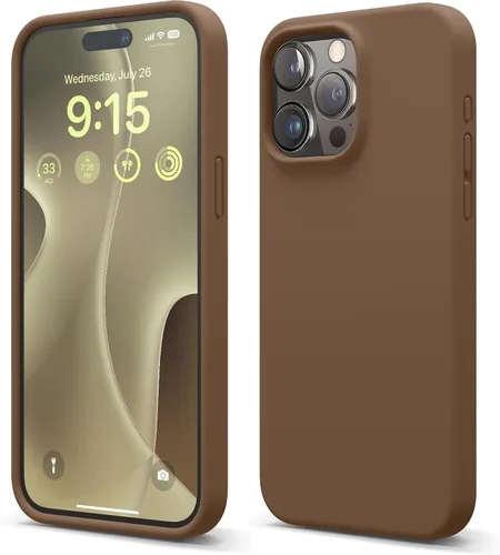 Vista 37 de elago Funda compatible con iPhone 15 Pro Max, de silicona líquida, funda protectora de cuerpo completo, a prueba de golpes, funda delgada