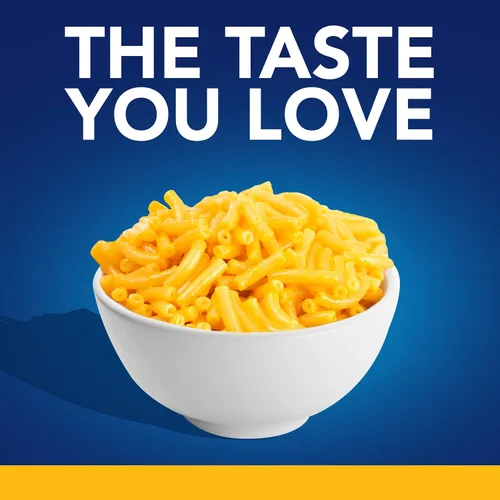Vista 8 de Kraft Original Macaroni & Cheese - Macarrones con queso de sabor original para la cena (paquete de 24 unidades, cajas de 7.25 onzas)