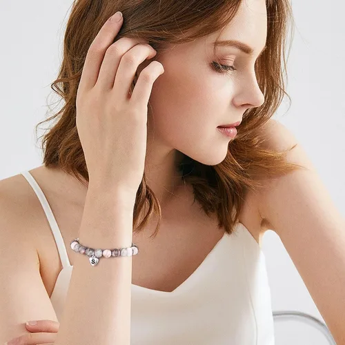 Vista 3 de M MOOHAM Gifts for DaughterGranddaughterSisterAlways Remember - Pink Natural Stone Bracelet for Girls Teen Girl Gifts Trendy Stuff