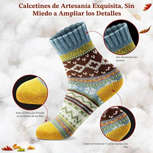 Vista 5 de MORECOO Socks for Women - Stocking Stuffers Gifts for Women A-multicolor 4