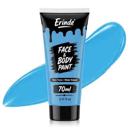 Vista 12 de White Cream Face Body Paint, 2.37oz Large Tube Clown White Makeup Blanco