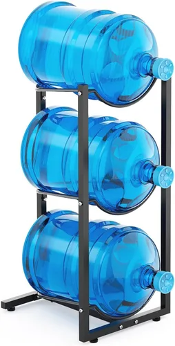 Vista 7 de MYLOLF Soporte para Garrafón de Agua de 5 Galones: Soporte de 4 Niveles para Garrafón de Agua para Dispensador de Agua de 5 Galones - Estante