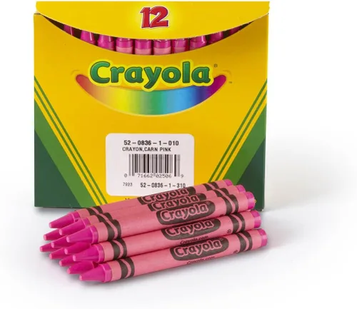 Vista 5 de Crayola regular de repuesto de un solo color no tóxica (paquete de 12), Azul