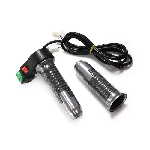 Vista 4 de BEUTEE Mango de acelerador universal, interruptor de engranaje de 3 velocidades con bocina de 60 V, piezas de modificación de coche eléctrico