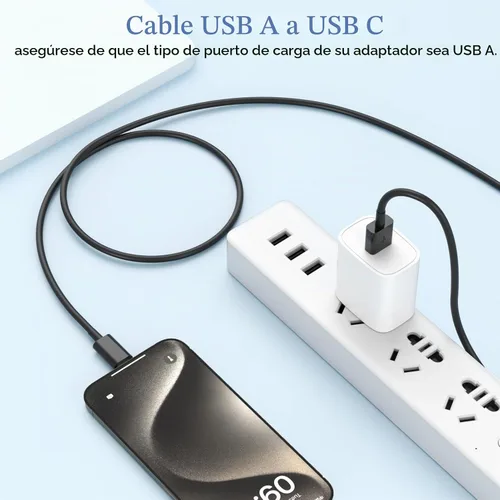 Vista 4 de Cable Carplay de coche para iPhone 17/16/15, iPhone 17/16/15Pro 17/16/15 ProMax 17/16/15 Plus, cable USB A a USB C para Apple Carplay, cargador