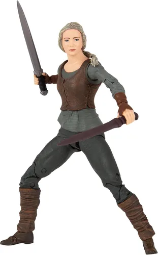 Vista 3 de McFarlane Toys Netflix The Witcher Ciri (Temporada 2) Figura de acción de 7 pulgadas con accesorios