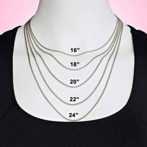 Vista 4 de Acabado antiguo de la mujer mini Dumbbell necklace- Luke 1 37"Pat" No. d710,241