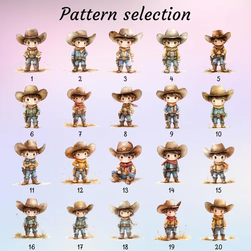 Vista 7 de Manta con nombre de vaquera occidental para bebé, manta personalizada para bebé, decoración de guardería, manta con nombre personalizado para niños