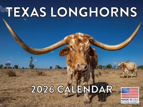 Vista 32 de Calendario mensual de pared de alpaca 2025 Fabricado en Estados Unidos
