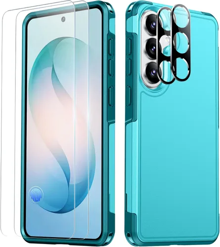 Vista 11 de SPIDERCASE Funda diseñada para Samsung Galaxy S25, [protección contra caídas de grado militar de 10 pies], paquete de 2