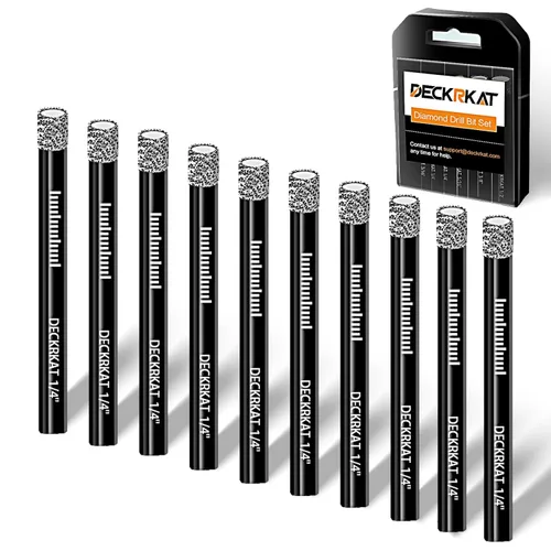 Vista 7 de 3 paquetes de brocas de diamante seco de 5/8" 14mm con soldadura al vacío, sierras de agujero de diamante para azulejos de granito, cerámica