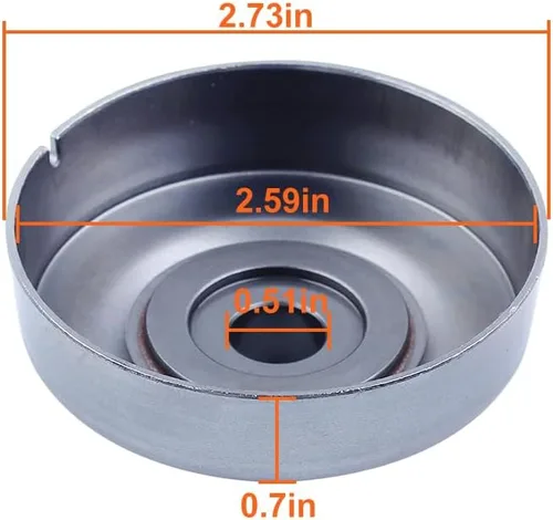 Vista 2 de 1143 020 1207, kit de cilindro de 1.732 in, para Stihl MS251 para pieza de motosierra