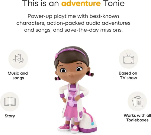 Vista 4 de Tonies Doc McStuffins - Figurina de juguete de audio de Disney