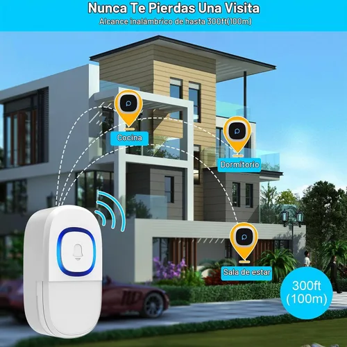 Vista 6 de Timbre inalámbrico para el hogar en el aula