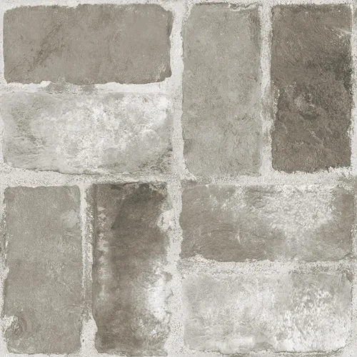 Vista 6 de FloorPops Harvard Ladrillo Gris - Azulejos de suelo (pelar y pegar)