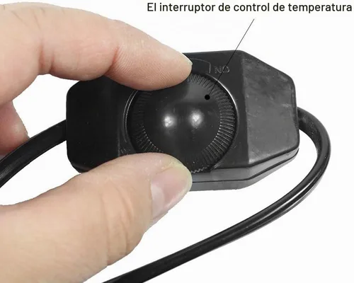 Vista 7 de KABASI - Alfombrilla térmica para reptiles, 2 unidades, con control de temperatura, 7 W