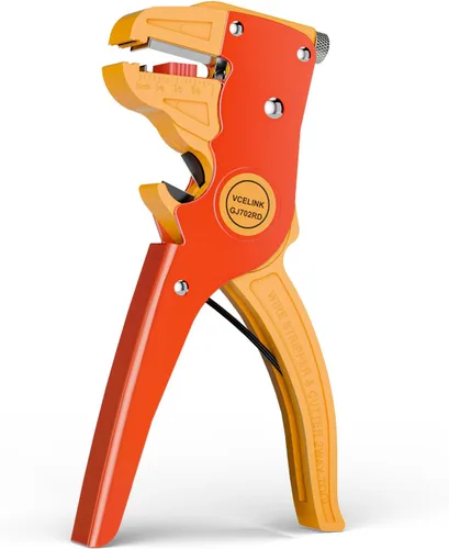 Vista 10 de VCELINK Pelacables y cortador automático de tiras rápidas, pelacables profesional de tira rápida, herramienta de pelado de cables eléctricos