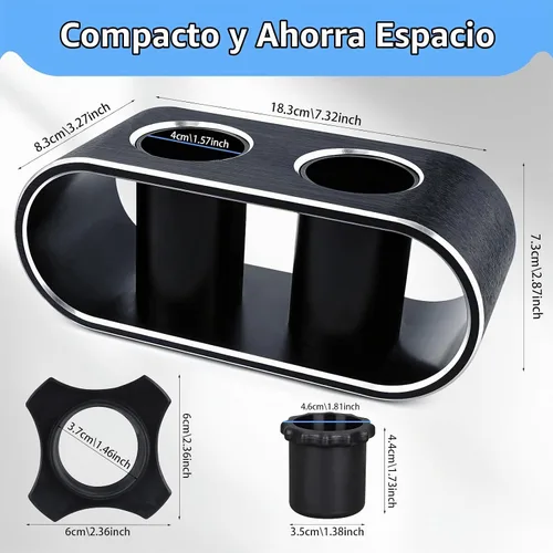 Vista 5 de BILIONE Soporte de micrófono de escritorio para organizar y mostrar 2