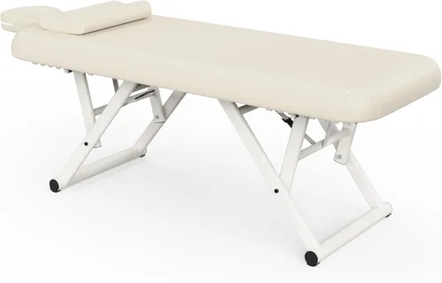 Vista 14 de pouseayar Mesa de masaje ajustable con almohada facial y reposacabezas, resistente y sólida, silenciosa y fácil de ajustar para mesa de tratamiento