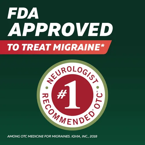 Vista 4 de Excedrin Comprimidos para aliviar la migraña para aliviar los síntomas de la migraña - 200