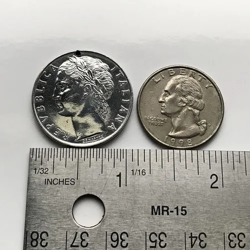 Vista 5 de 1978 Italia 100 Lire moneda colgante laureado Roma Milán Venecia Florencia Turín Napoli Bolonia Verona Génova Módena Pisa Siena Módica Perugia